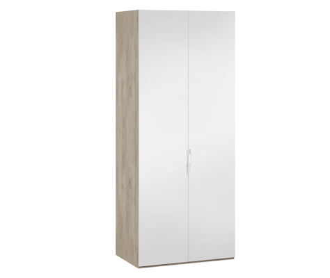 Шкаф для одежды с зеркальными дверями Эмбер СМ-348.07.004 (ТриЯ)